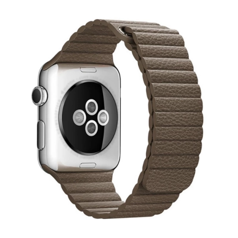 Ally Apple Watch 7-8 45mm 6-5-4 44mm Deri Loop Kayış Kordon 3-2-1 42mm