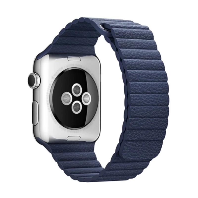 Ally Apple Watch 7-8 45mm 6-5-4 44mm Deri Loop Kayış Kordon 3-2-1 42mm