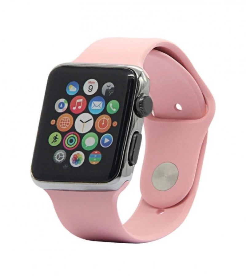 Ally Apple Watch 7-8 45mm 6-5-4 44mm Silikon Kordon Kayış 3-2-1 42mm