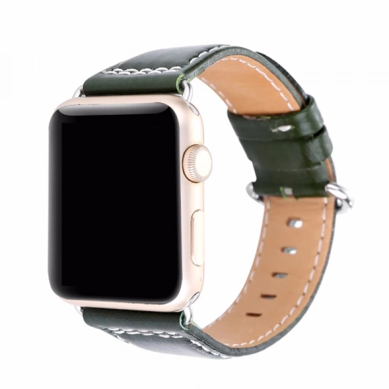 Ally Apple Watch 7-8 45mm 6-5-4 44mm Watch Ultra 49mm Deri Kordon Kayış 3-2-1 42mm