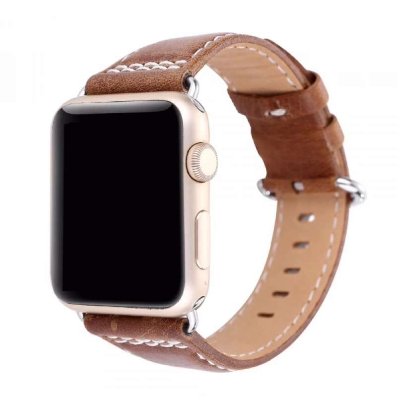 Ally Apple Watch 7-8 45mm 6-5-4 44mm Watch Ultra 49mm Deri Kordon Kayış 3-2-1 42mm