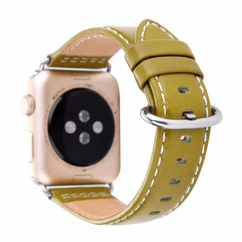 Ally Apple Watch 7-8 45mm 6-5-4 44mm Watch Ultra 49mm Deri Kordon Kayış 3-2-1 42mm