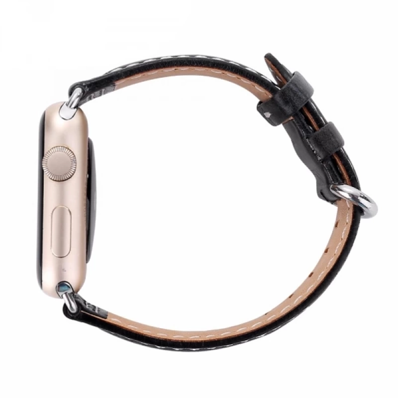 Ally Apple Watch 7-8 45mm 6-5-4 44mm Watch Ultra 49mm Deri Kordon Kayış 3-2-1 42mm