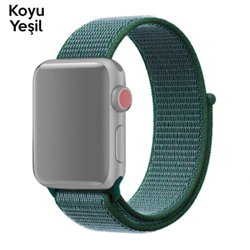 Ally Apple Watch 7-8 45mm 6-5-4 44mm Watch Ultra 49mm Kayış Kordon Spor Loop 3-2-1 42mm