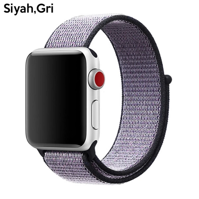 Ally Apple Watch 7-8 45mm 6-5-4 44mm Watch Ultra 49mm Kayış Kordon Spor Loop 3-2-1 42mm