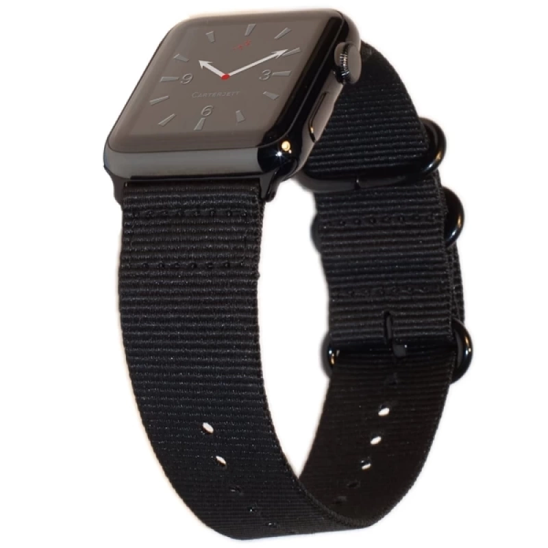 Ally Apple Watch 7-8 45mm 6-5-4 44mm Watch Ultra 49mm Nylon Kayış 3 Tokalı 3-2-1 42mm