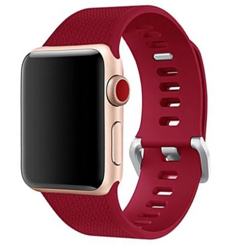 Ally Apple Watch 7-8 45mm 6-5-4 44mm Watch Ultra 49mm Sport Soft Silikon Kayış Watchbelt 3-2-1 42mm