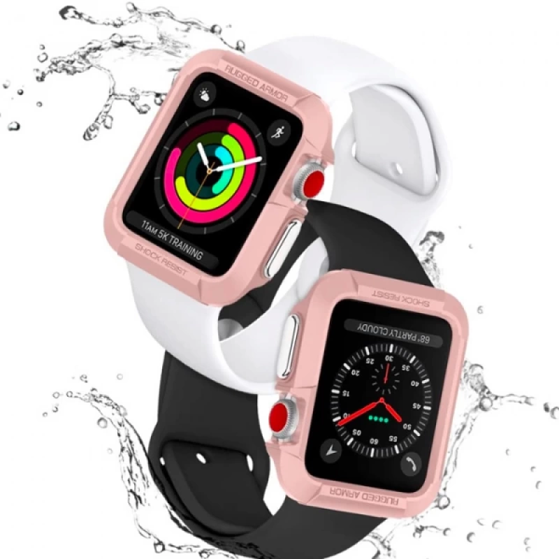 Ally Apple Watch SE-6-5-4 44MM Şok Darbe Onleyici Silikon Kılıf