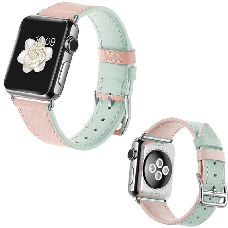 Ally Apple Watch Ultra 49mm 7-8 45mm 6-5-4 44mm Hakiki Deri Kayış Kordon 3-2-1 42mm