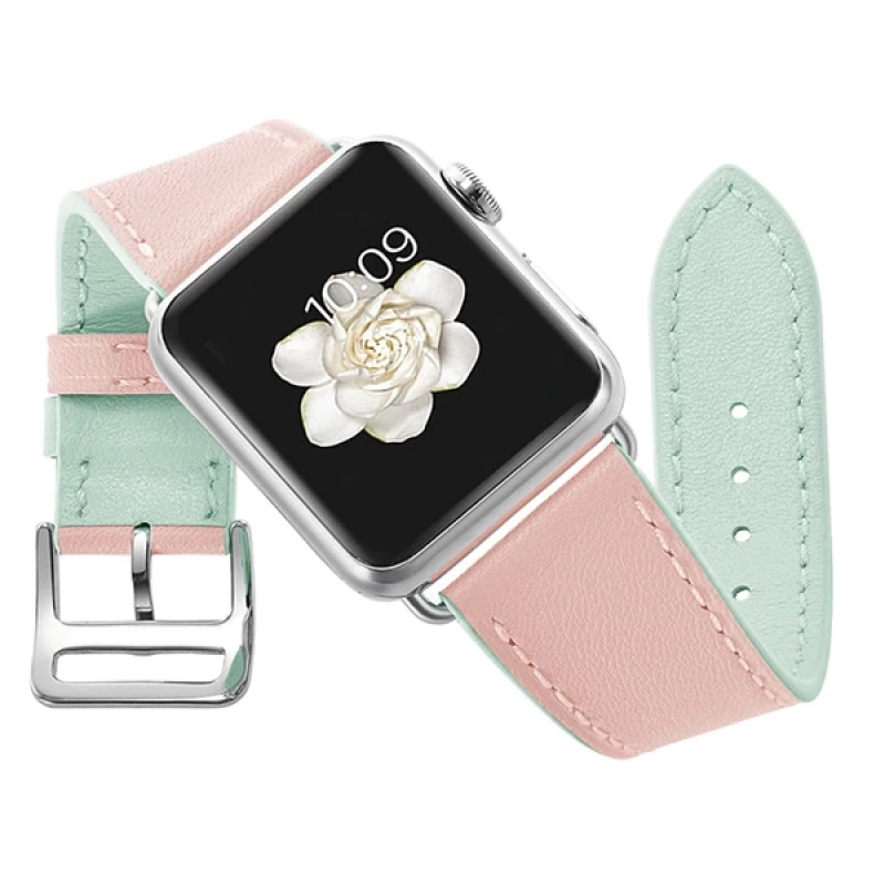 Ally Apple Watch Ultra 49mm 7-8 45mm 6-5-4 44mm Hakiki Deri Kayış Kordon 3-2-1 42mm