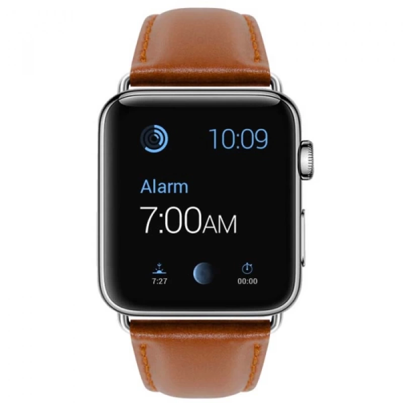 Ally Apple Watch Ultra 49mm 7-8 45mm 6-5-4 44mm Retro Deri Kordon Kayış 3-2-1 42mm