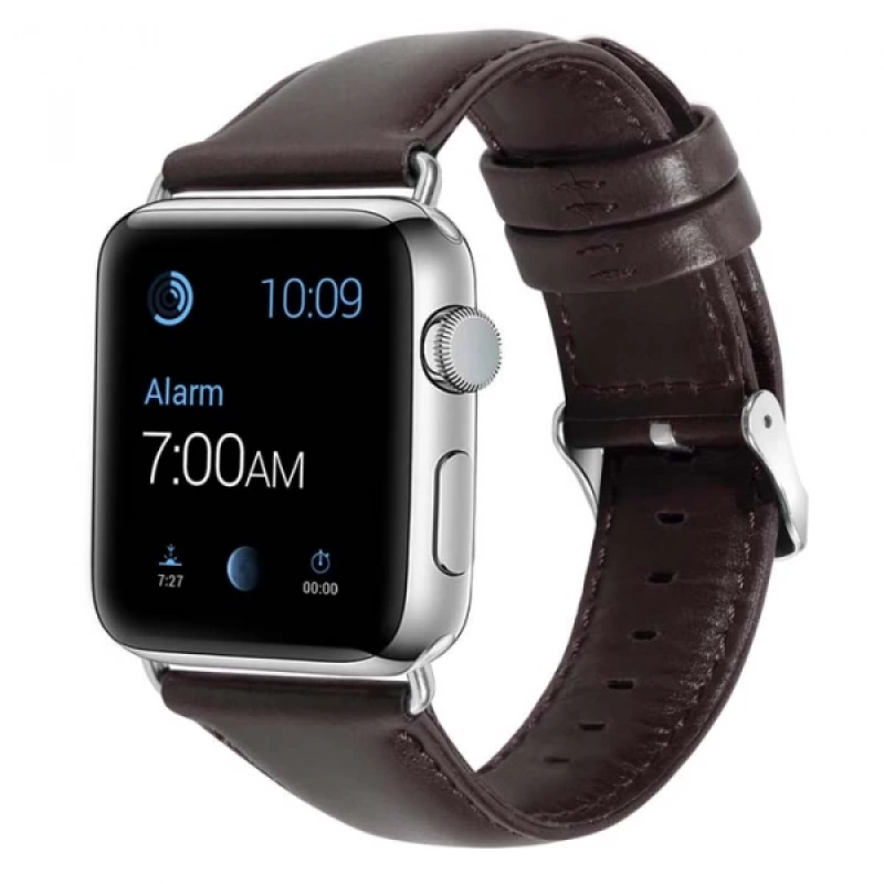 Ally Apple Watch Ultra 49mm 7-8 45mm 6-5-4 44mm Retro Deri Kordon Kayış 3-2-1 42mm