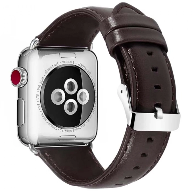 Ally Apple Watch Ultra 49mm 7-8 45mm 6-5-4 44mm Retro Deri Kordon Kayış 3-2-1 42mm