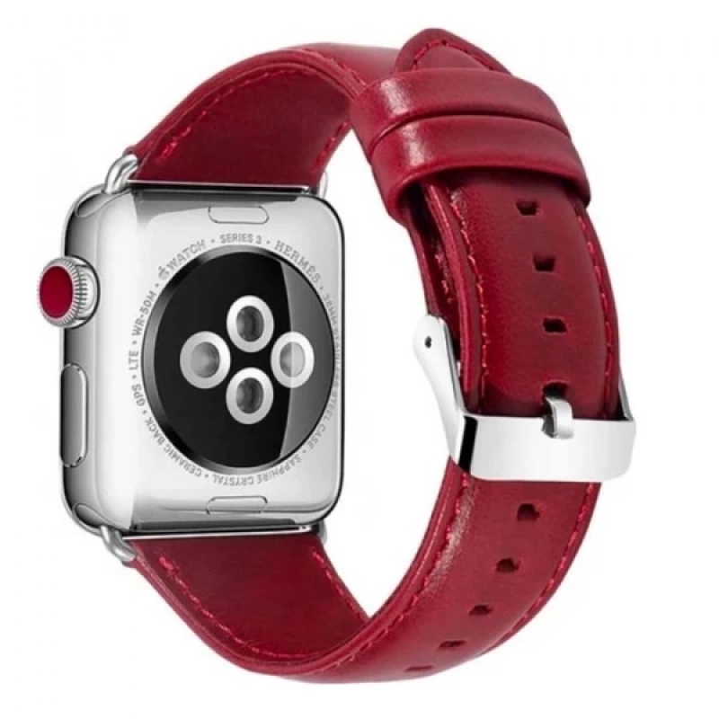 Ally Apple Watch Ultra 49mm 7-8 45mm 6-5-4 44mm Retro Deri Kordon Kayış 3-2-1 42mm