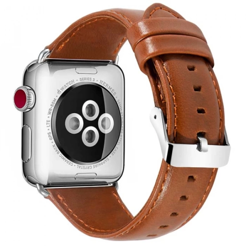 Ally Apple Watch Ultra 49mm 7-8 45mm 6-5-4 44mm Retro Deri Kordon Kayış 3-2-1 42mm