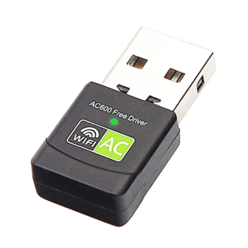 ALLY Çift Bant 600 Mbps 2.4 GHz +5 GHz USB Kablosuz Wifi Adaptör