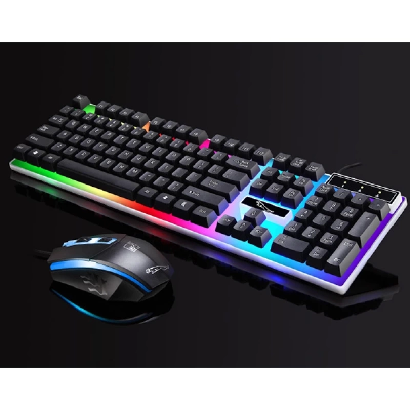 Ally G21 Usb Led Işıklı Oyuncu Klavye Ve Mouse Set