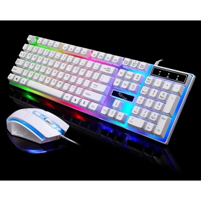 Ally G21 Usb Led Işıklı Oyuncu Klavye Ve Mouse Set