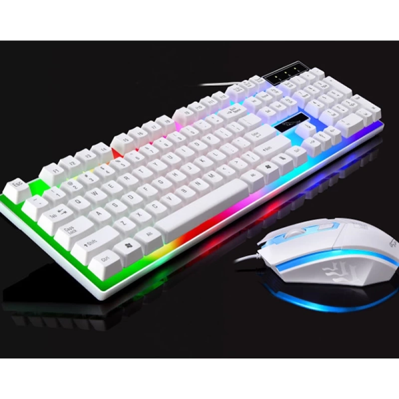 Ally G21 Usb Led Işıklı Oyuncu Klavye Ve Mouse Set