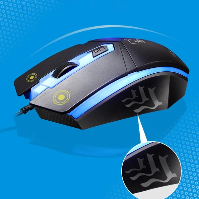 Ally G21 Usb Led Işıklı Oyuncu Klavye Ve Mouse Set