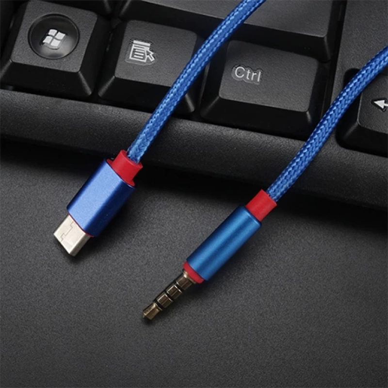 Ally Halat Usb Type-C Aux Muzik Kablo