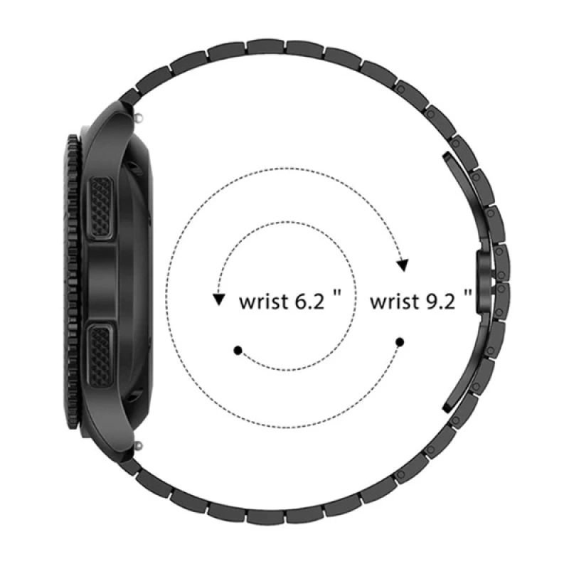 Ally Huawei GT1,GT2 46mm Metal Paslanmaz Çelik  Kayış Kordon