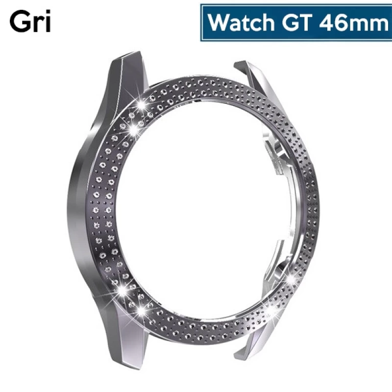 ALLY Huawei GT2 46mm Diamond Taş İşlemeli Bumper Kılıf