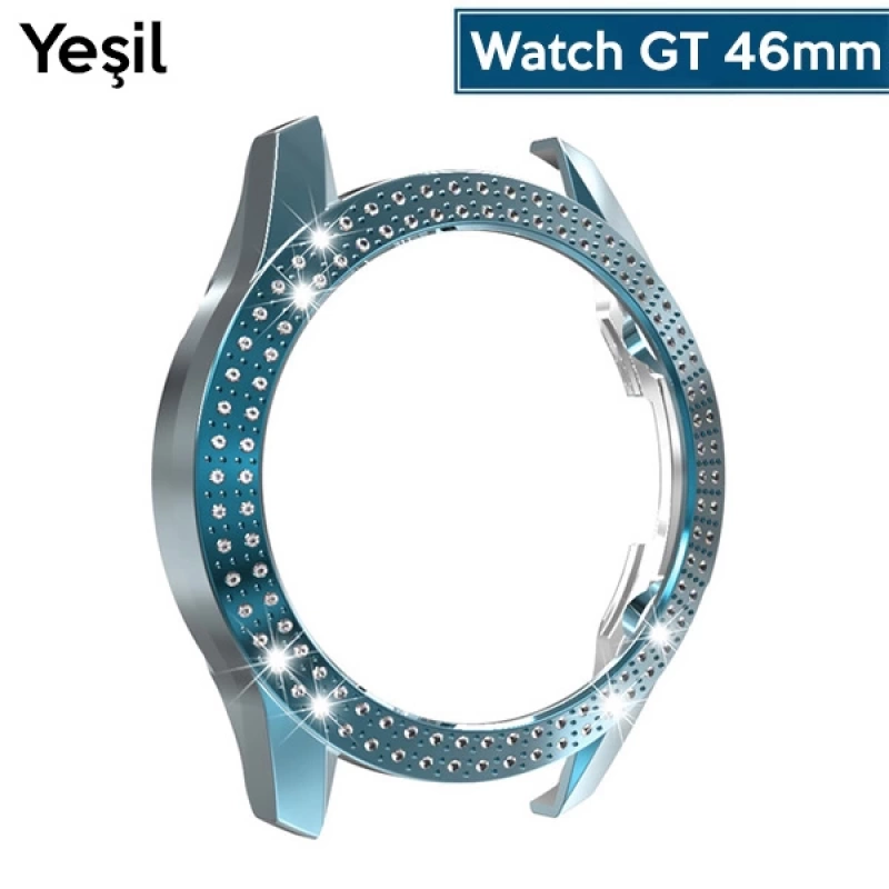 ALLY Huawei GT2 46mm Diamond Taş İşlemeli Bumper Kılıf