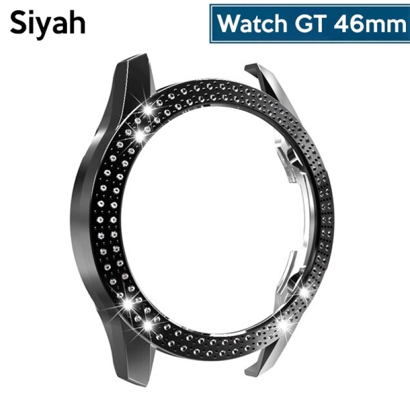 ALLY Huawei GT2 46mm Diamond Taş İşlemeli Bumper Kılıf