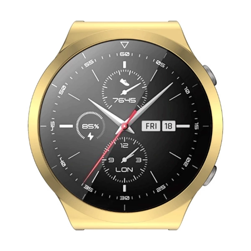 Ally Huawei Watch GT 2 Pro 360 Koruma Ultra İnce Silikon Kılıf