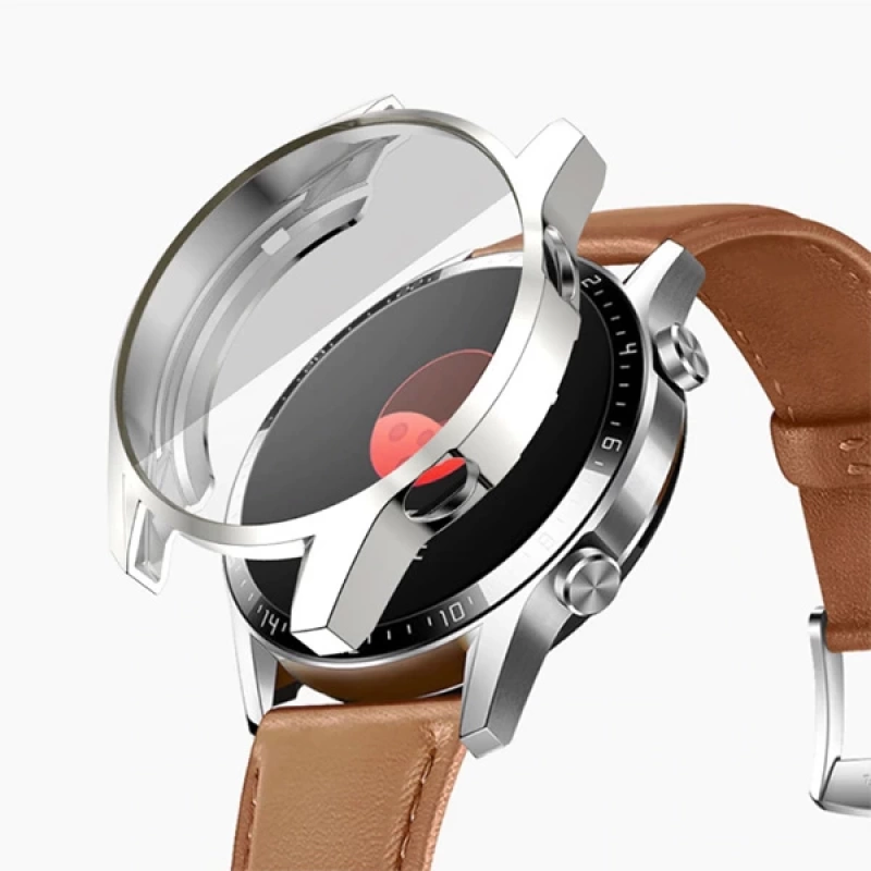 Ally Huawei Watch GT2 46mm 360 Koruma Ultra İnce Silikon Kılıf