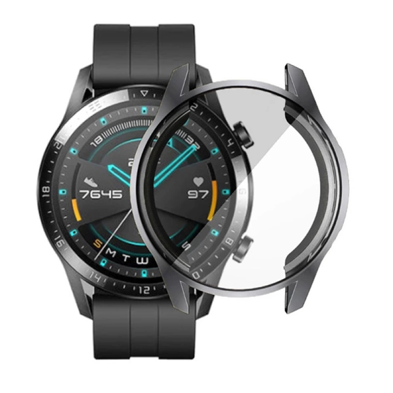 Ally Huawei Watch GT2 46mm 360 Koruma Ultra İnce Silikon Kılıf