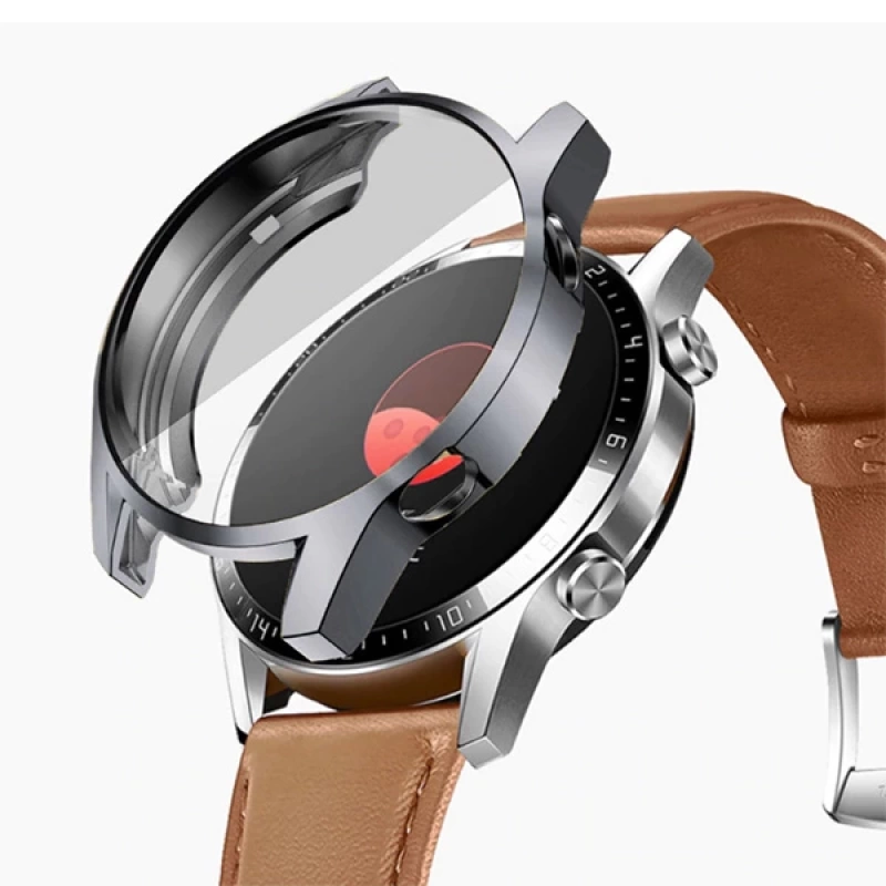 Ally Huawei Watch GT2 46mm 360 Koruma Ultra İnce Silikon Kılıf