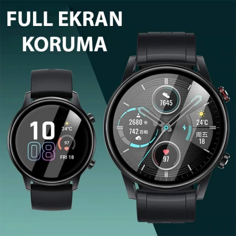 Ally Huawei Watch GT4 46mm PMMA Tempered Cam Ekran Koruyucu