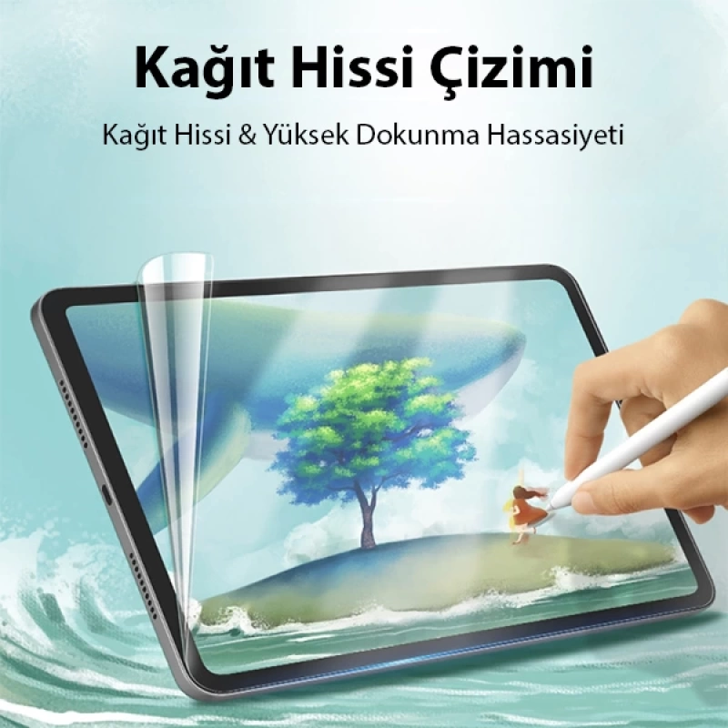 ALLY İPad Mini 6 Paper Like Film Darbe Emici Pet Ekran Koruyucu