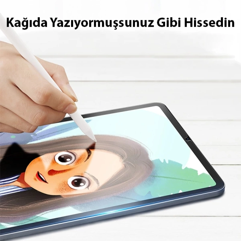 ALLY İPad Mini 6 Paper Like Film Darbe Emici Pet Ekran Koruyucu