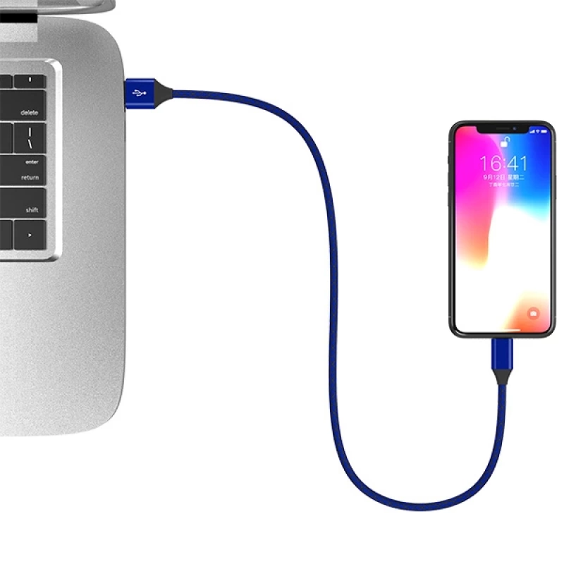 İPhone 14-13-12 11 3.0A Hızlı Halat Usb Şarj Kablosu 1MM