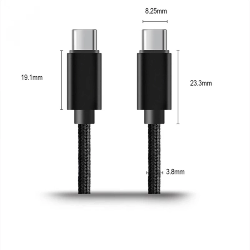 Ally İPhone 15 65W Type-C to Type-C Hızlı Şarj ve Data Kablosu 2m