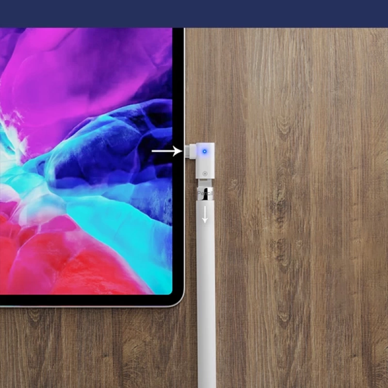 Ally L Tipi Lightning to Type-C Dönüştürücü Apple Pencil Kalem Şarj Adaptörü