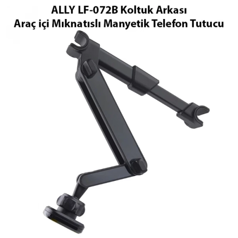 ALLY LF-072B Koltuk Arkası Araç içi Mıknatıslı Manyetik Telefon Tutucu