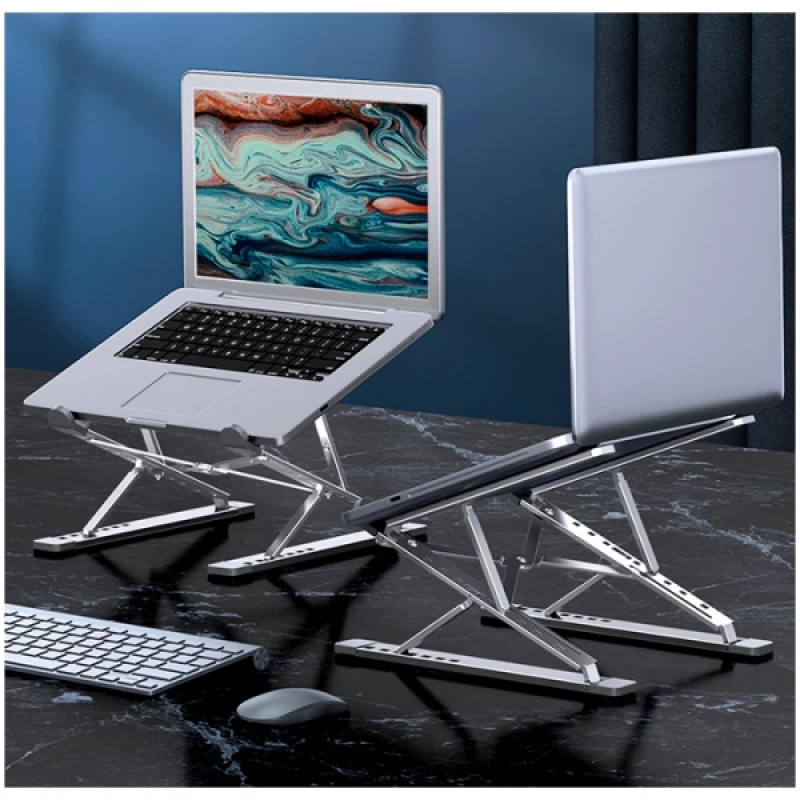 ALLY MC N8 Metal Yüksek Macbook Notebook Ayarlanabilir Katlanabilir Stand