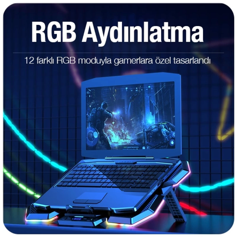 ALLY MC X50 Masaüstü Soğutucu Laptop Standı Radyatör