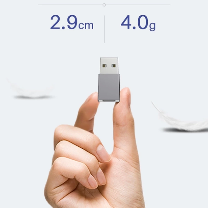 ALLY MH-301 USB to Type-C Dişi Çevirici Dönüştürücü Adaptör