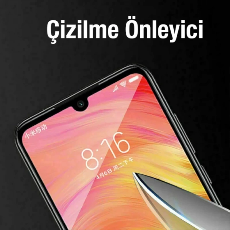 Ally Redmi 9T Full Glue-Tempered Cam Ekran Koruyucu