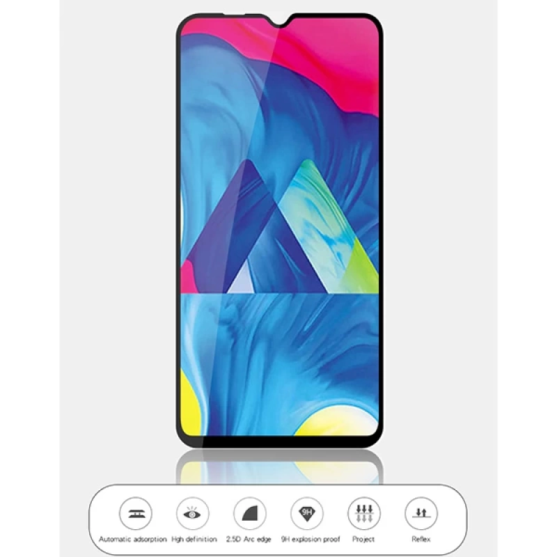 Ally Samsung Galaxy M10 3d Full Kırılmaz Cam Ekran Koruyucu