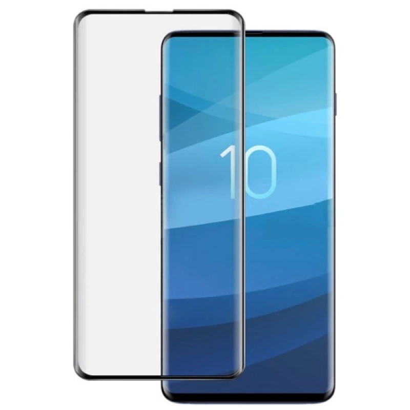 Ally Samsung Galaxy S10 3d Kavisli Full Kırılmaz Cam Ekran Koruyucu