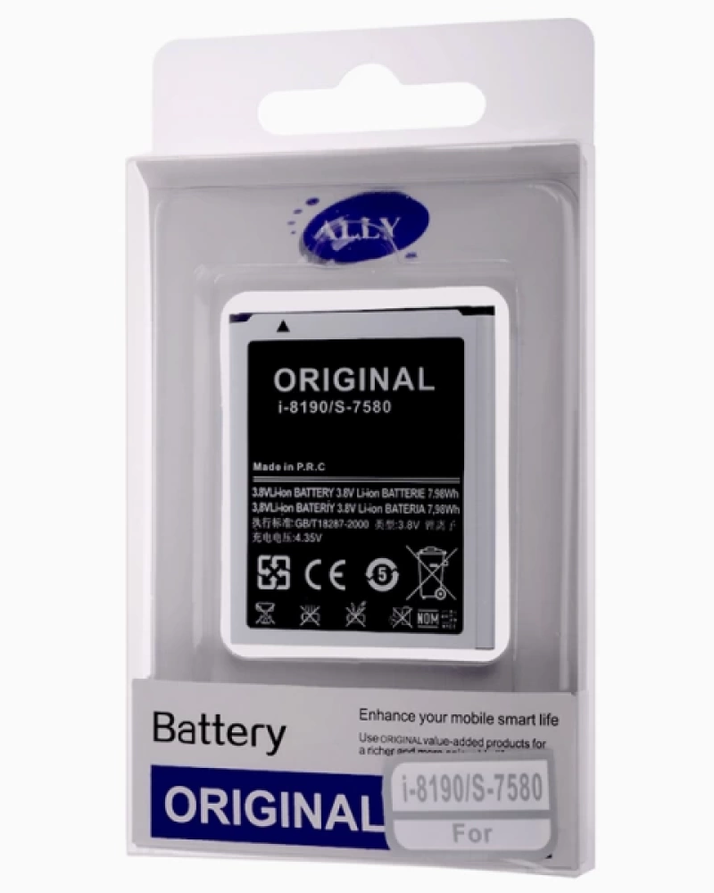 Ally Samsung Galaxy S3 Mini İ8160, İ8190 S7562 S7560  Eb-L17flu İçin 1500mah Pil Batarya