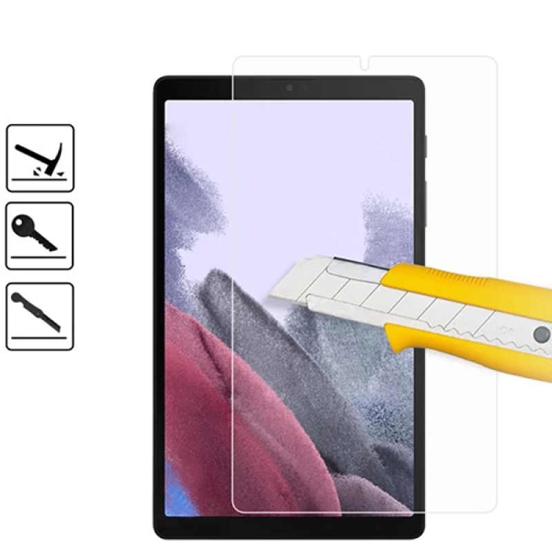 ALLY Samsung Galaxy Tab A7 Lite T507 Tempered Cam Ekran Koruyucu