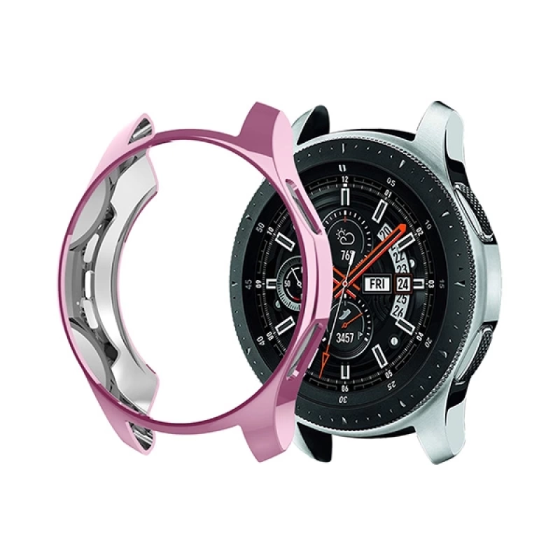 Ally Samsung Watch 46mm Lazer Kaplama Slim Silikon Bumber Kılıf