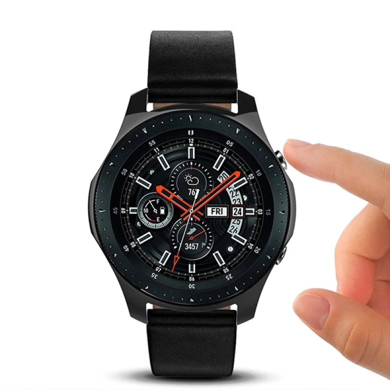 Ally Samsung Watch 46mm Lazer Kaplama Slim Silikon Bumber Kılıf